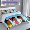 3pcs Gracie's Corner9 pattern bedding set duvet cover set includes duvet cover &pillowcases, perfect all season bedroom decoration & gift