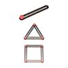 Angle Measuring Tool Discover ,Ruler Template Universal Opening Locator for Tiling