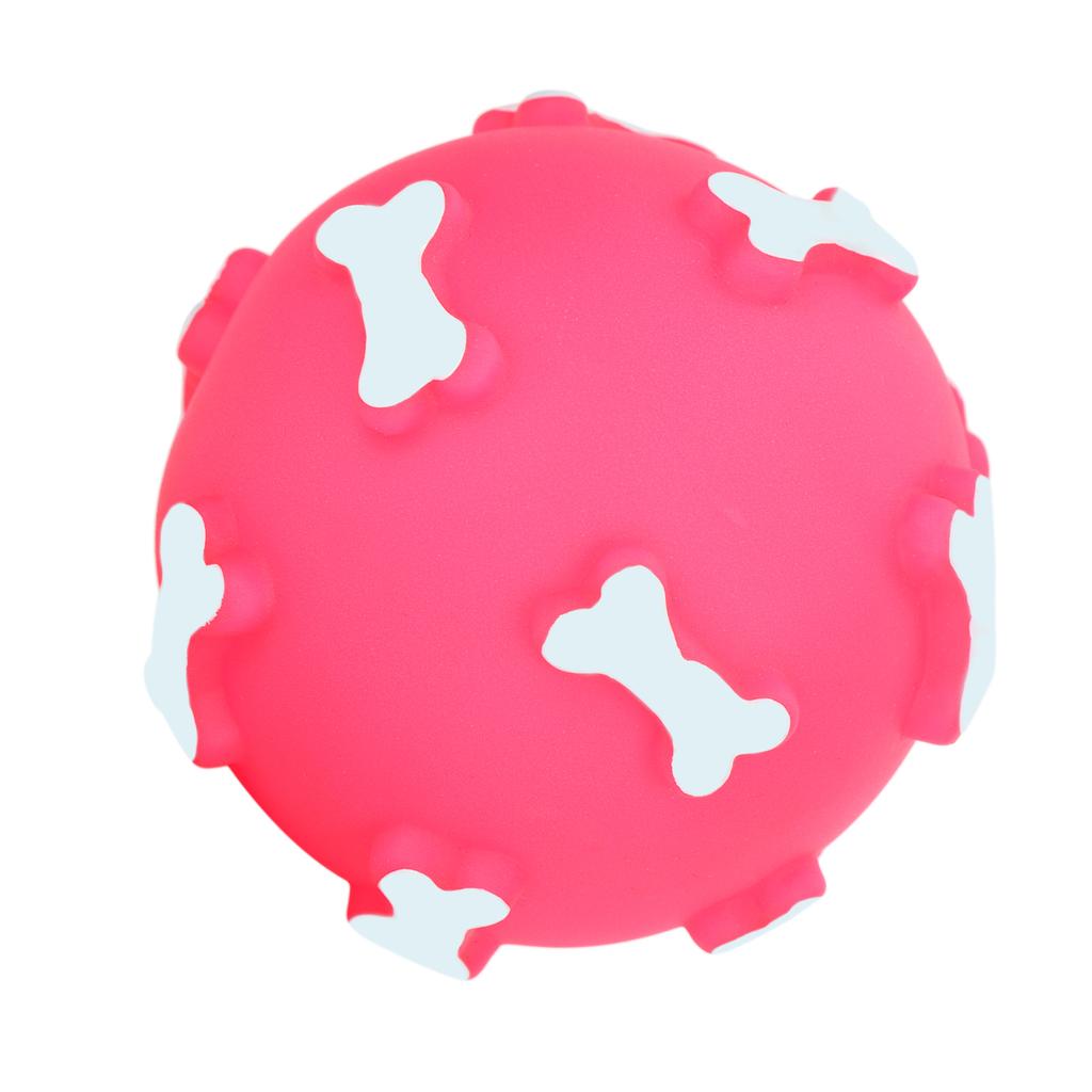 Vinylový Netoxický Venkovní Pískací Hlasový Míč Pes Čistí Prořezávání Kousací Hračky Potřeby pro Domácí Mazlíčky