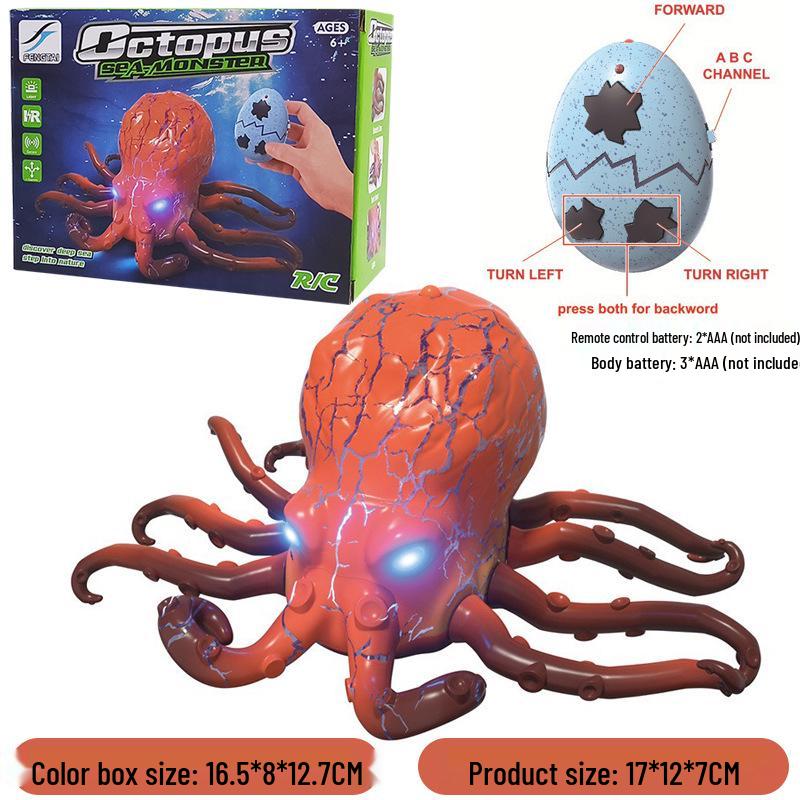 Bionic Remote-Controlled Animal Toy: Cockroach, Centipede, Frog, Crab, Prank Spider, Boa Constrictor, Mouse.