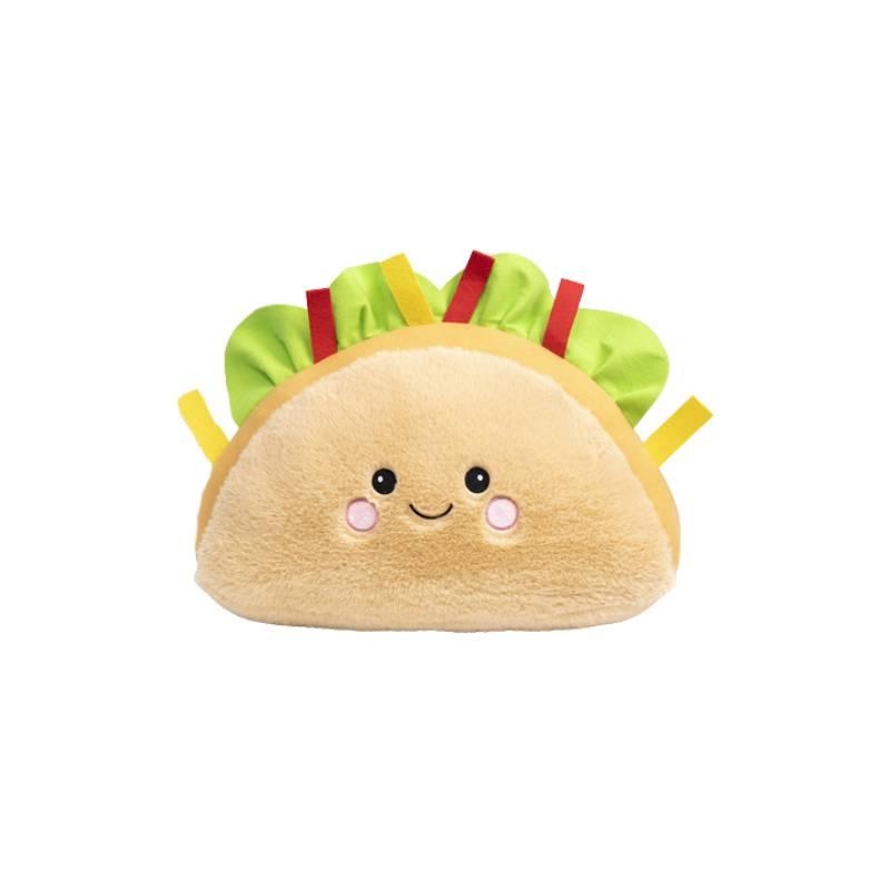 Realistic Burger Fries Pizza Milk Tea Plush Pillow Set For Home Decor Hamburger,S