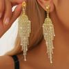 2 paia Orecchini Statement Strass Moda Orecchini Pendenti Lussuosi San Valentino