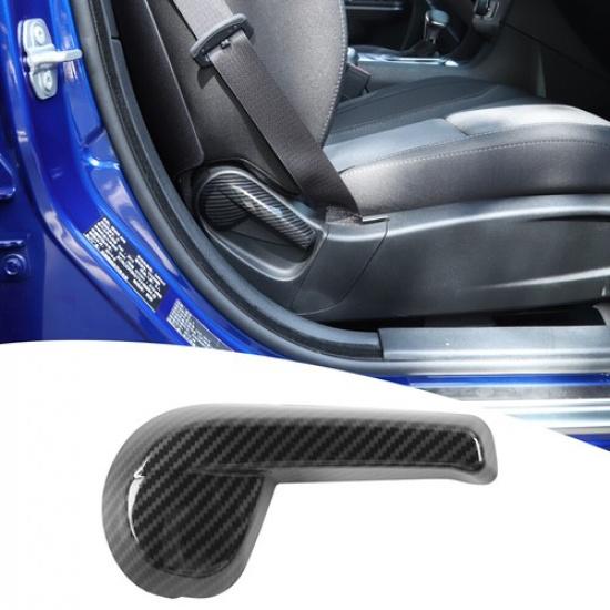 Co-Pilot Seat Adjustment Handle Button Decor Cover Trim for Dodge Charger 2011+