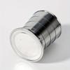 1pc Mini Collapsible 75/150/250ml Alcohol Cup Stainless Steel Portable Outdoor Wine Cup Travel Wash Mug Practical Drinkware