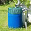 Green Mesh Cover Netting Rain Barrel Cover Anti-fall Leaves Filter Net For Rain Water Collection Bucket Outdoor Water Filter Net