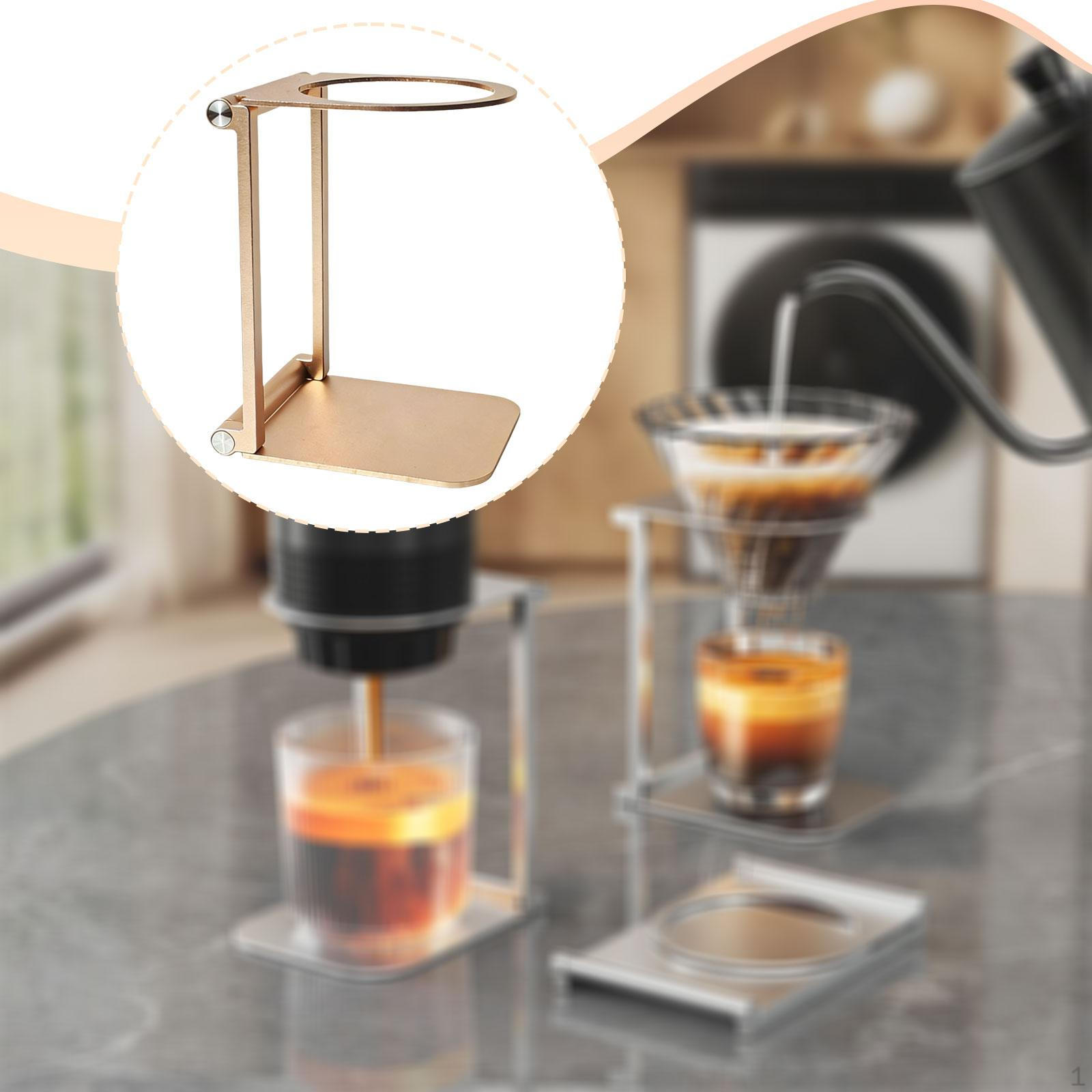

Pour over Coffee Dripper Stand Machine Bracket Durability Accessory Premium Hand Brew