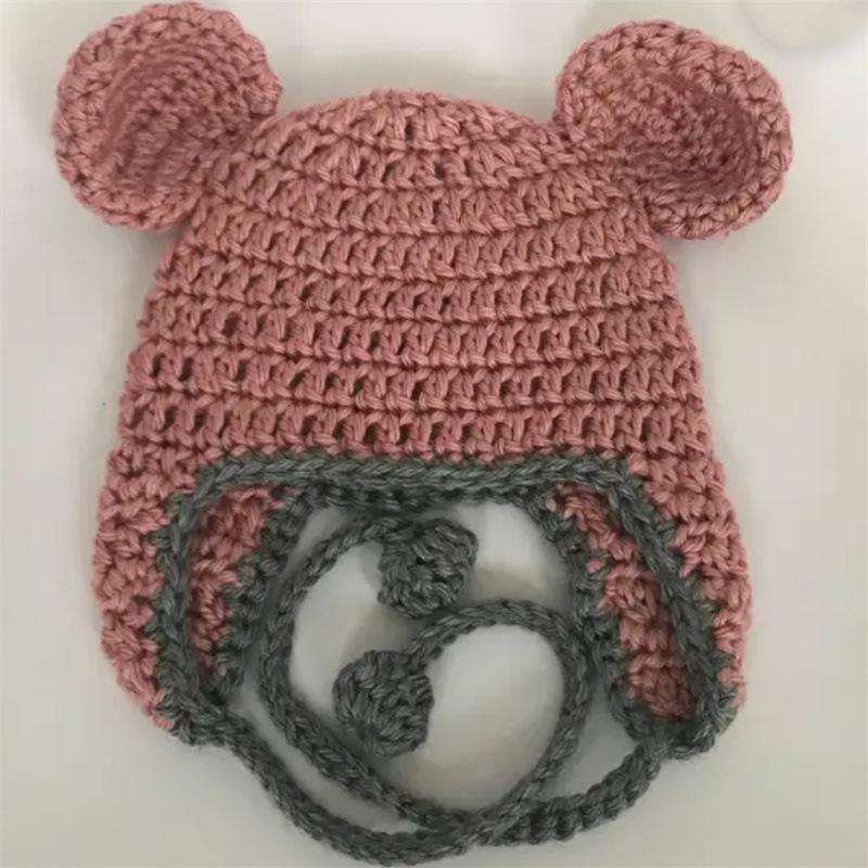 New Handmade Crocheted Cat Ear Pleated Ruffle Fisherman Hat, Fashionable and Personalized Adult Hat