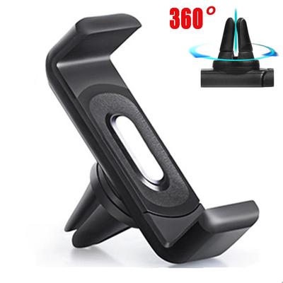 Portable Car Air Vent Phone Holder Clip 360 Rotation GPS Navigation Mounts Bracket for Auto IPhone Smartphone Stand Universal