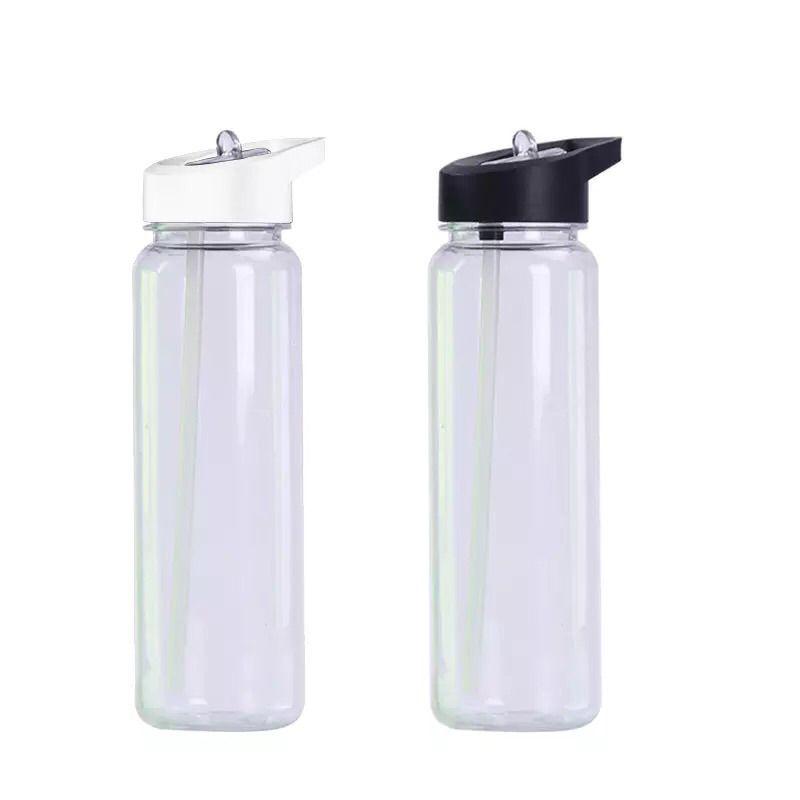 Water Bottle With Straw Bpa Free Leakproof Sport Portable Drinks Mug Cup Travel