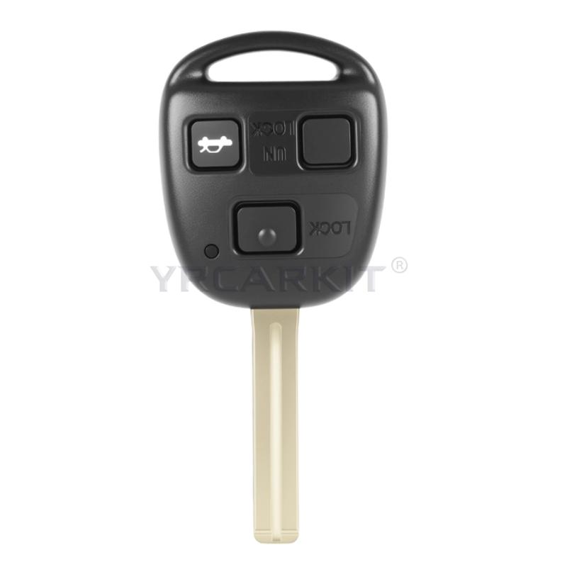 For Lexus RX330 RX350 RX400 h LS430 ES330 ES300 GX470 IS300 SC430 Car Remota key Fob HYQ12BBT 89070-488214D 68 4C Chip 314,4 MHz
