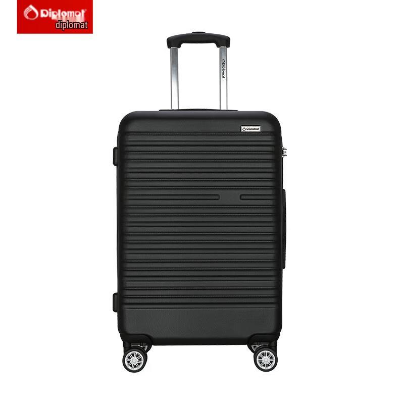 Diplomat Men s Business Carbon Fiber Spinner Luggage 24 inches