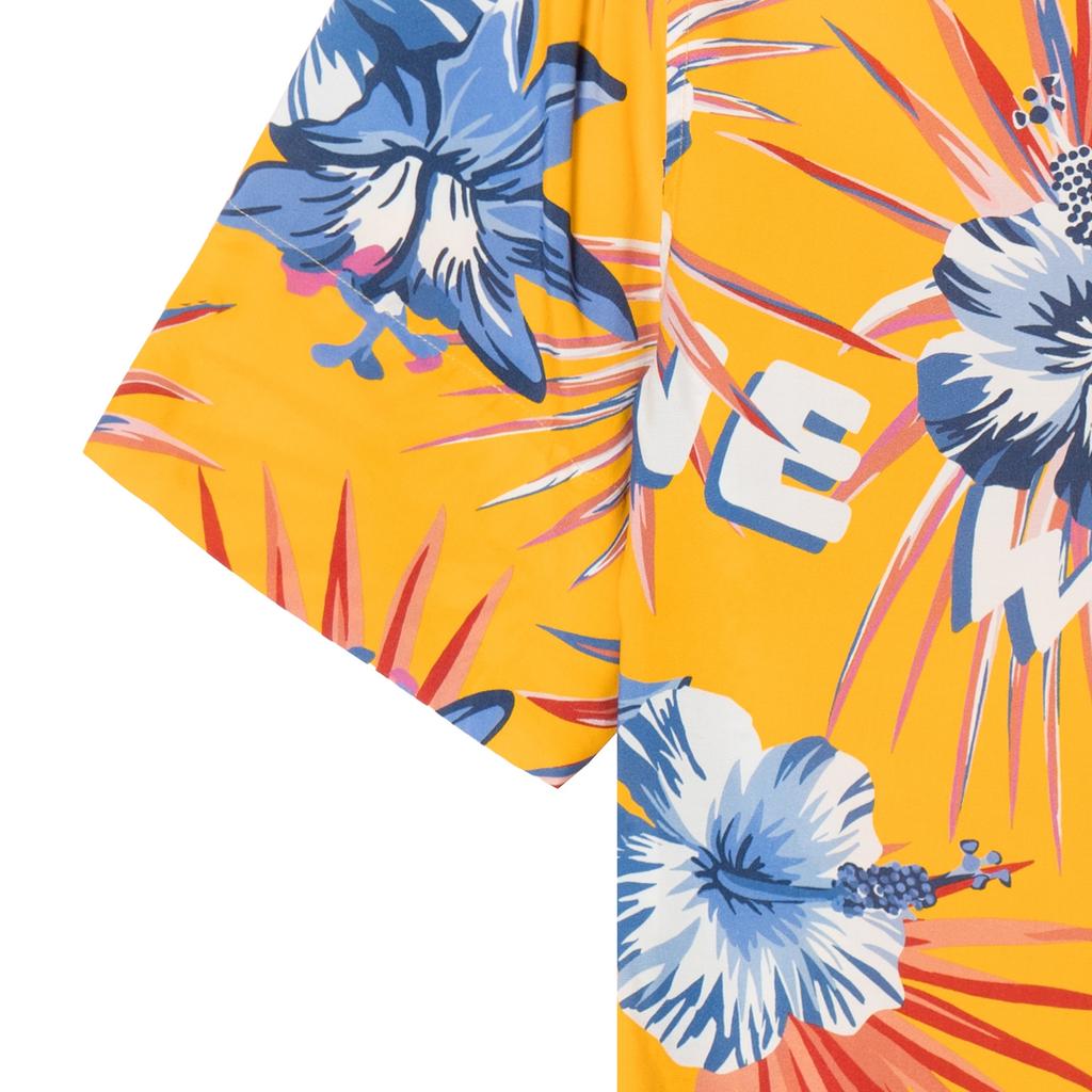 (WMNS) Gucci Wild Flower Print Viscose Shirt 'Yellow' Women's 690720-ZAI5S-7637