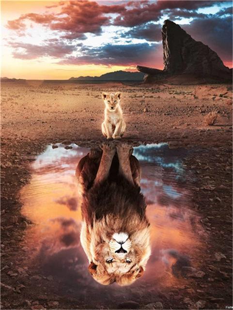 Broderie cu diamante 5D cu punct de cruce Wolf Diamond Art Painting Mozaic alb-negru Cadou lucrat manual