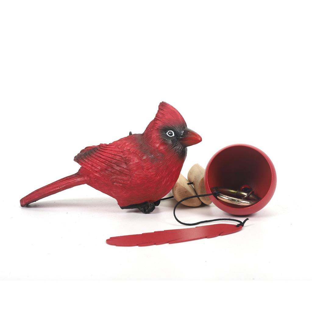 Christmas Decorative Resin Bird Bell Outdoor Camping Terrace Garden Festive Personalized Wind Chime