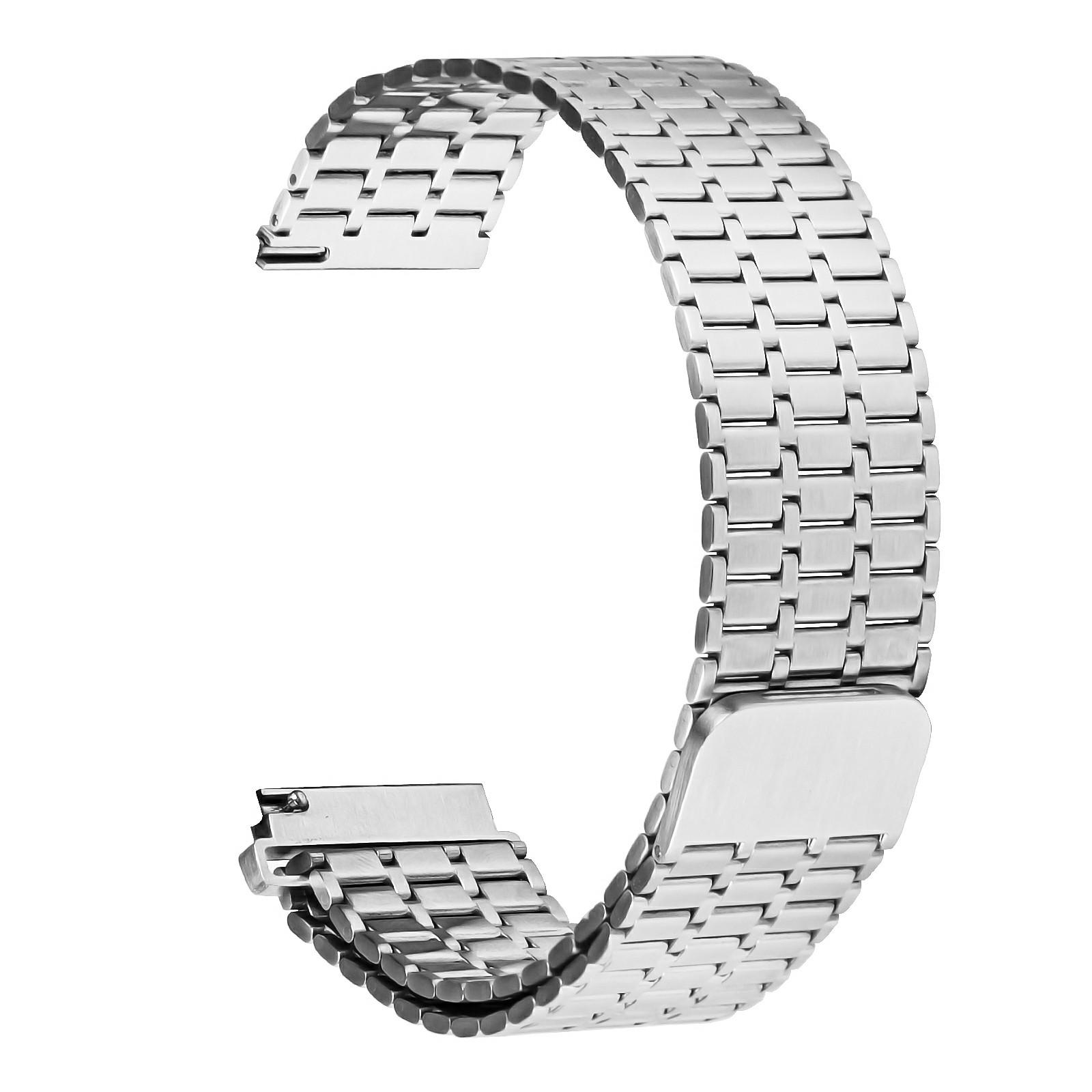 

For Garmin Vivomove Style/Vivomove/Vivomove HR Sport/Garminmove Style Magnetic Stainless Steel Watch Band Silver