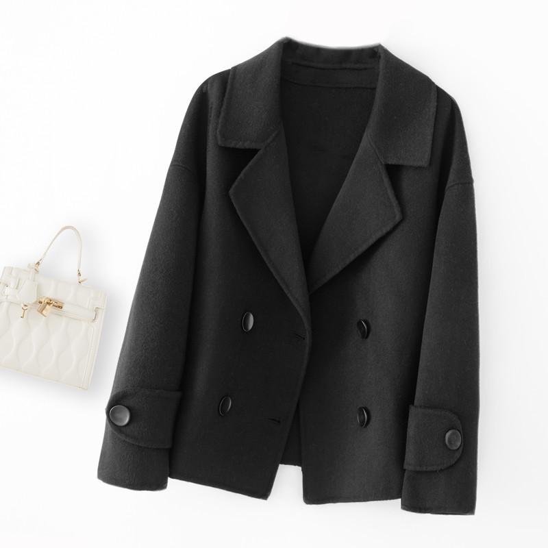 2025 Autumn/Winter Women`s High-End Double-Sided Wool
