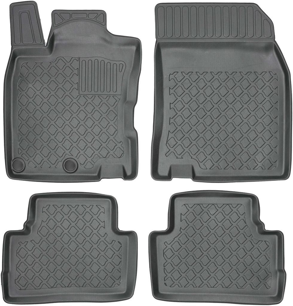 Bagażnik ARISTAR 193245G + Dywaniki ARISTAR 603244 - Nissan Qashqai II SUV od 02.2014r. stop. RN kierowca - ZAMONTOWANE