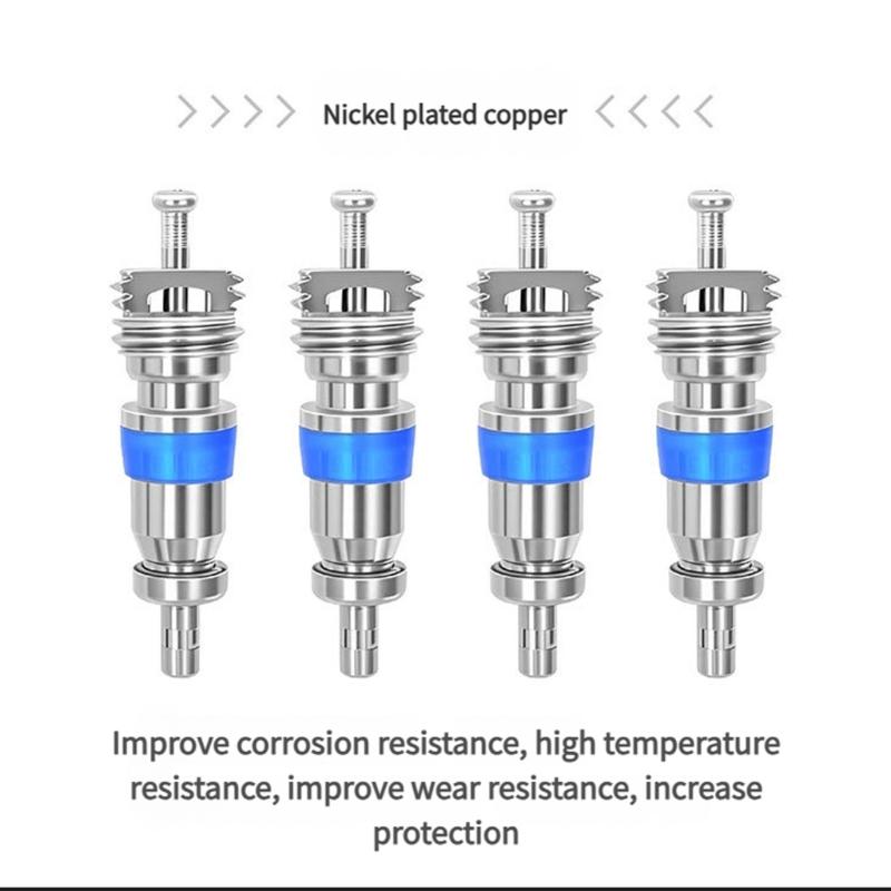 HVAC Valves Core for R410A R22 Air Conditioning and Refrigeration System Replacement AC Valves with Seal
