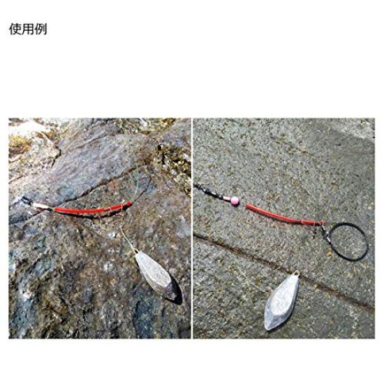 TEAM Tsuri Musha Stone Snapper V-Balance with Mini Pipe, Long, Red