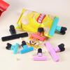 Colorful Kitchen Food Bag Sealing Clip - ABS+TPR Material, Dustproof for Flour and Seasoning Bags