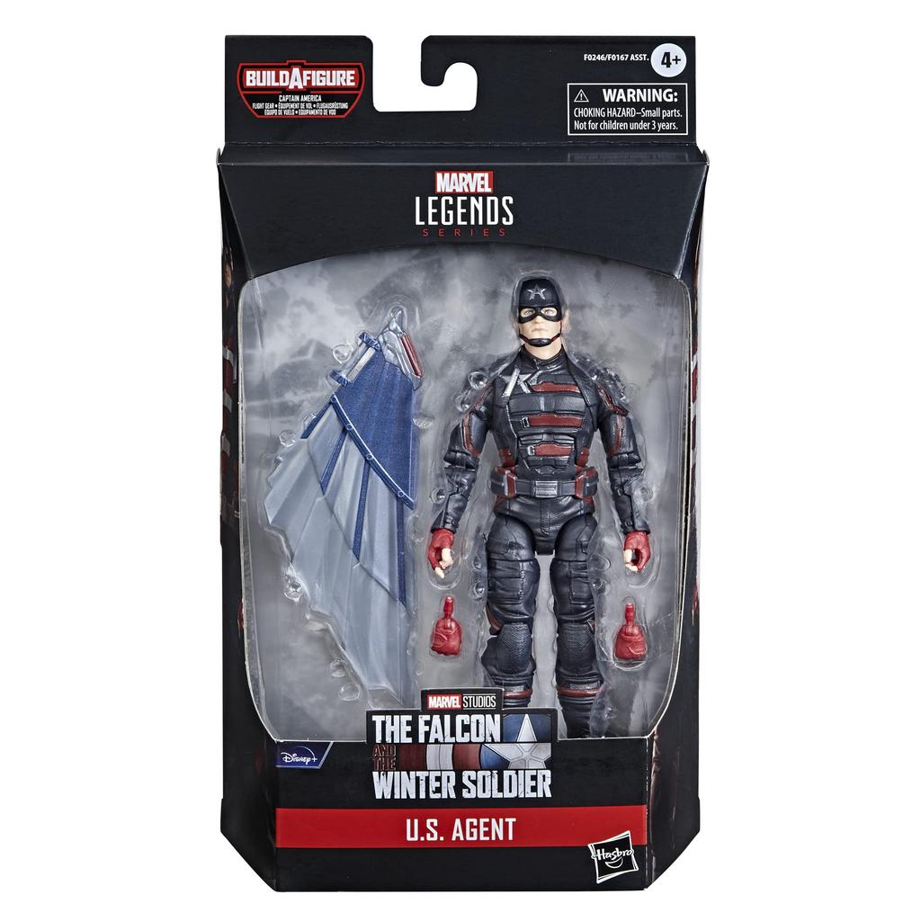 Hasbro MARVEL Marvel Legends Series Falcon Winter Soldier Agent Action Figure F0246 Genuine Parts Included & U.S. 6-inch Build-A-Figure