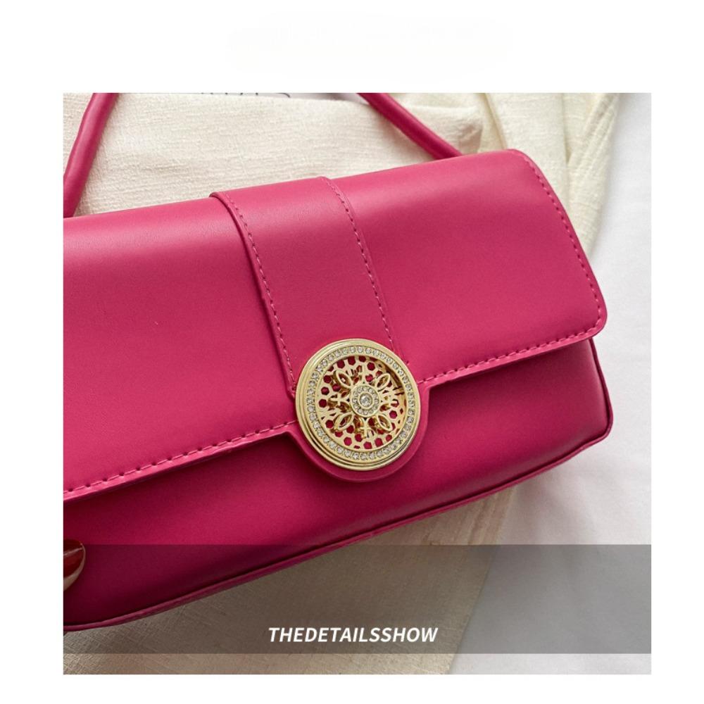 Minority women's diagonal cross hand-held single shoulder small square bag armpit bag