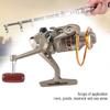 LC 1000‑7000 12BB Fishing Reel Foldable Arm Rocker Rear Drag Spool Fish Spinning Wheels