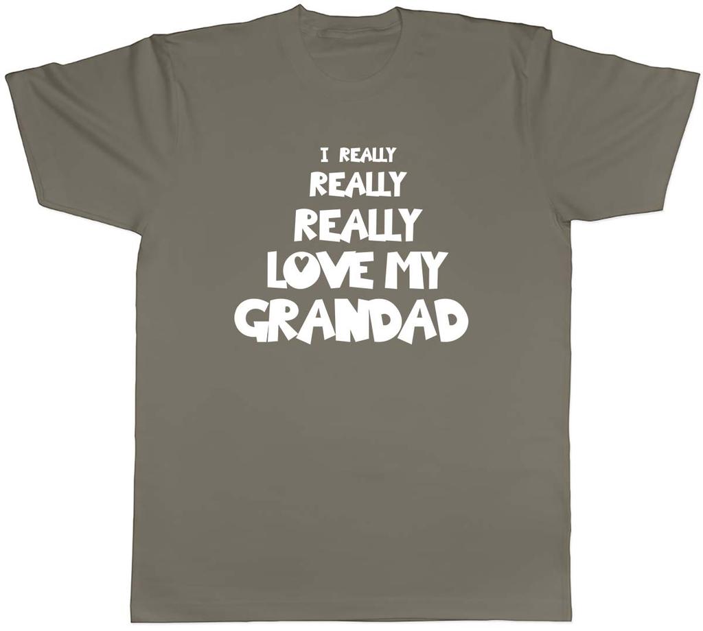 I Really Really Love My Grandad Unisexs Unisex TShirt Tee