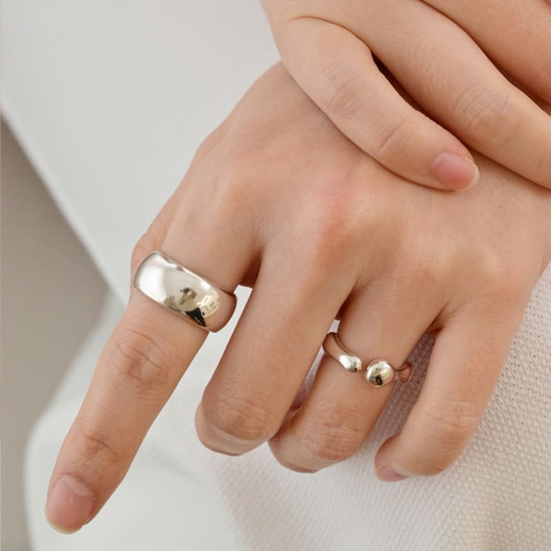 LAYERMOOD 24 New Flow Ring-silver925