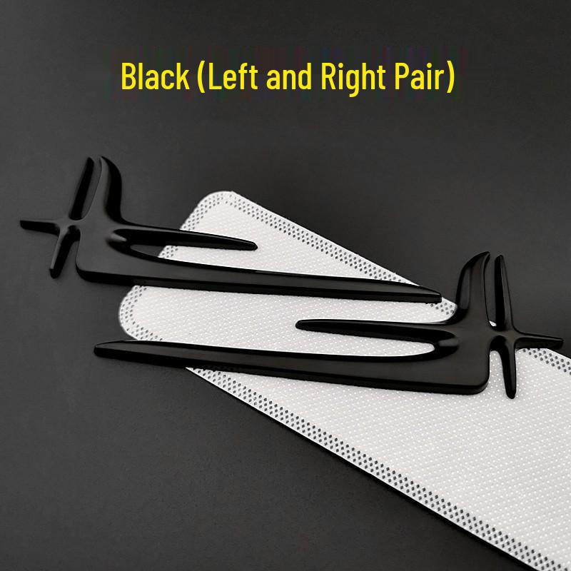 Adesivo Decorativo de Metal para Lateral de Carro Mercedes-Benz Classe C/Classe E