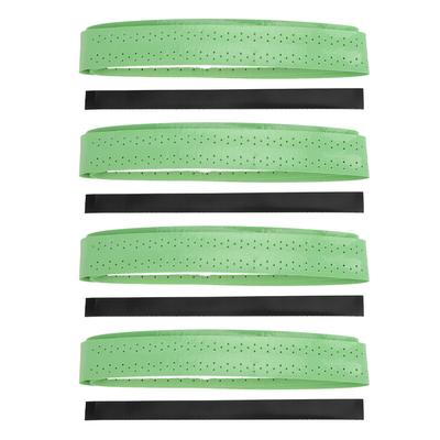 4PCS Fita de Cabo de Badminton Antiderrapante Respirável Fita Overgrips de Tênis Punhos de Raquete de Badminton Faixa de Suor