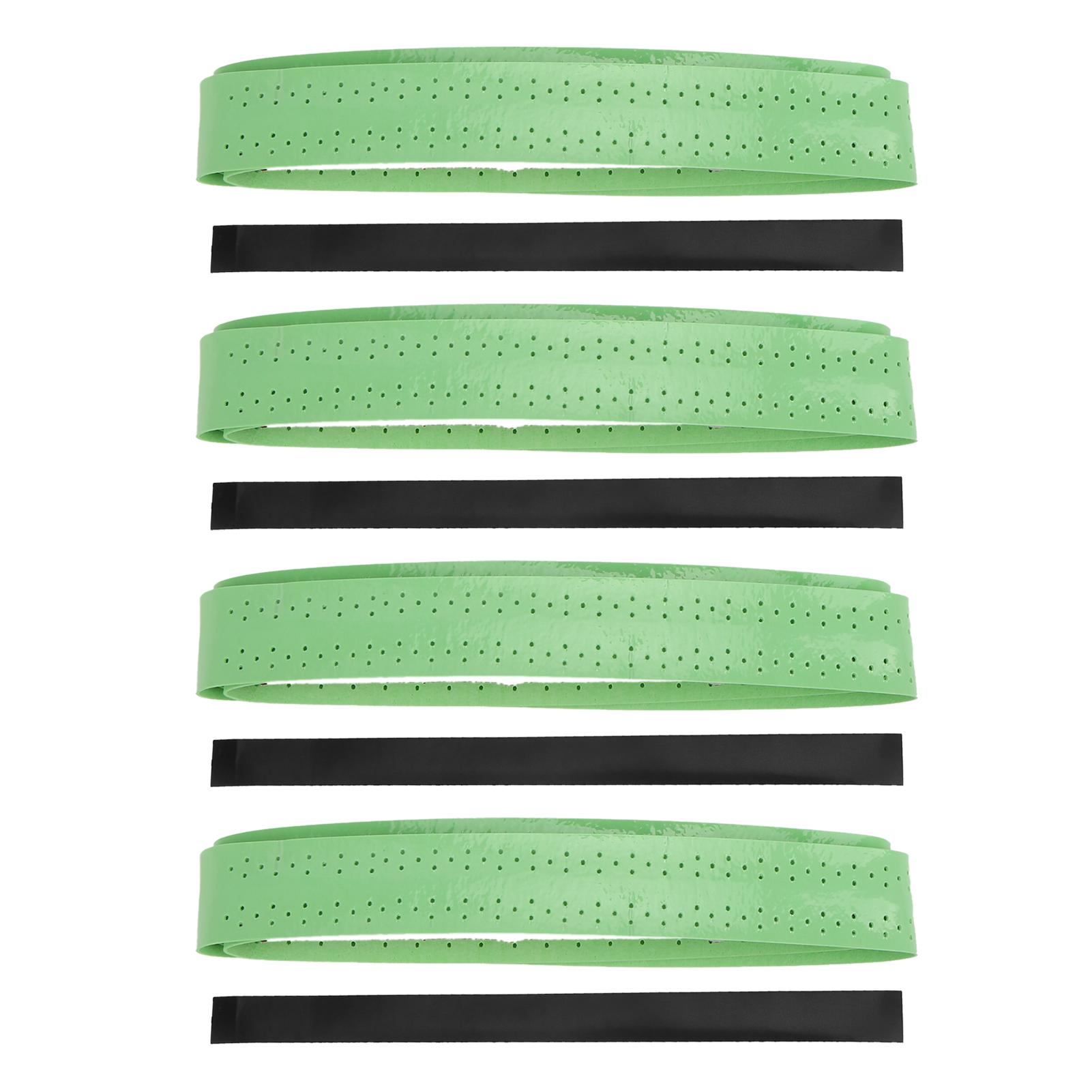 4PCS Badminton Handle Tape Antislip Breathable Tennis Overgrips Tape Badminton Racket Grips Sweatband
