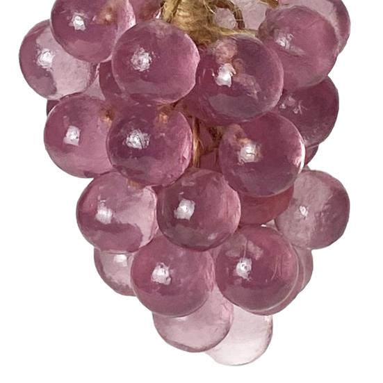Handmade Grape Soap on A Rope Decorative Grapes Cluster Shaped Soap Bars for Men Women Refreshing Scent Natural Skin Cleansing Bar