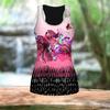 3D Large Blooms Print Women Workout Yoga Gym Printed Summer Sport Shirts Plus Size Vests