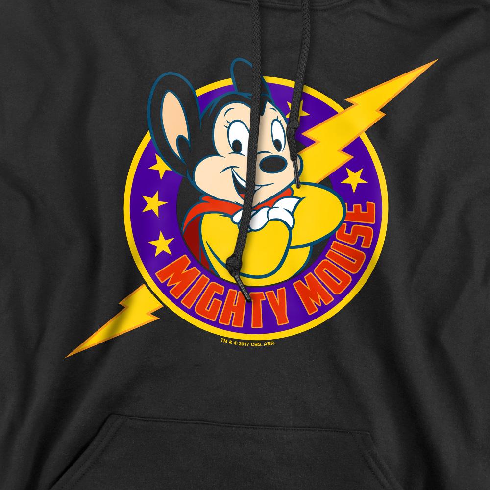 Mighty Mouse Mens Mighty Hero Hoodie