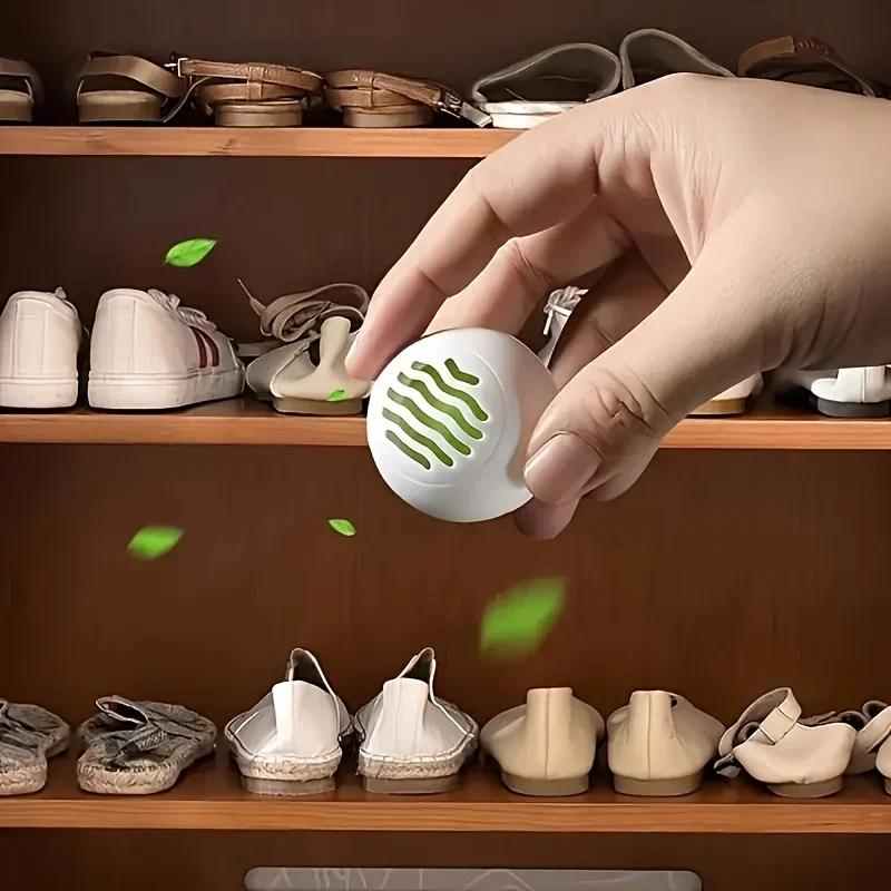 6 db Szagszűntető Illatos Golyó Dezodor Frissítő Golyók Illat Esszenciális Lábápoló Golyó Szekrény Otthon Konyhai Kellékek