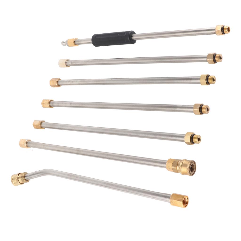 Pressure Washer Extension Wand Kit with 5 Nozzle Tips for Garden Lawn Agriculture Irrigation