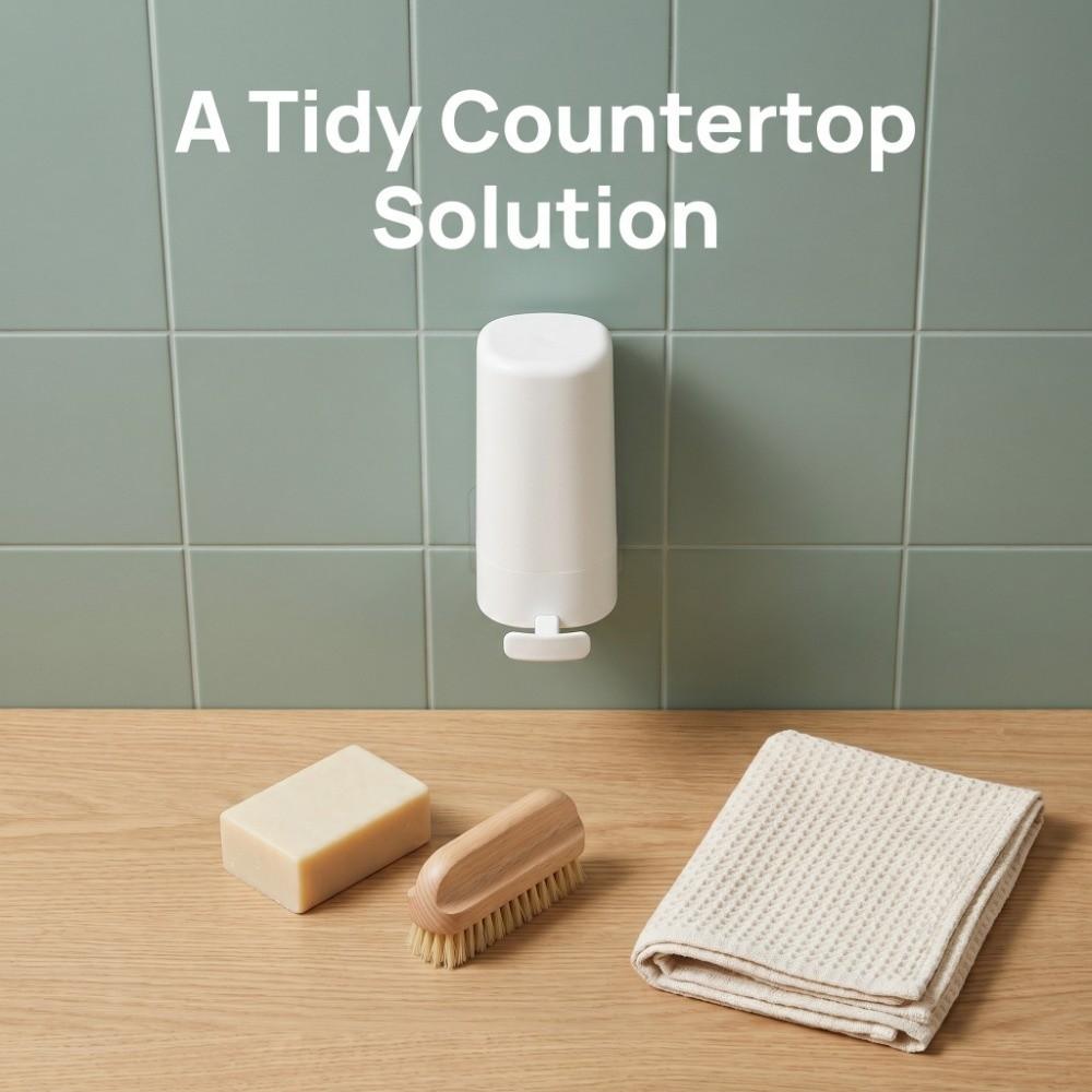 Wall Mounted Bar Soap Dispenser White Soap Grinder Box Soap Grinding Tool  Toilet Sink Accessory