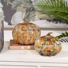 Glass Pumpkin Ornament Desktop Ornament Home Decoration Cartoon Pumpkin Shaped Ornament Halloween Decorations Glass Handicrafts