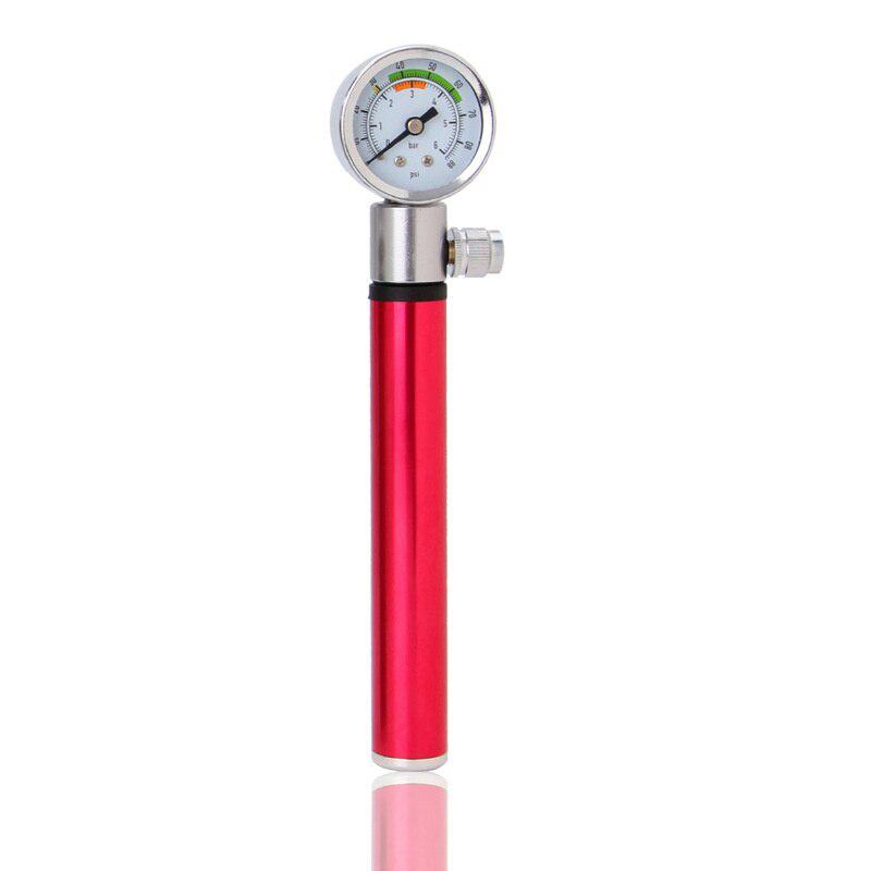 Mini Bicycle Pump With Pressure Gauge 210 PSI Portable Hand Cycling Pump Presta and Schrader Ball Road Tire Bike Pump New