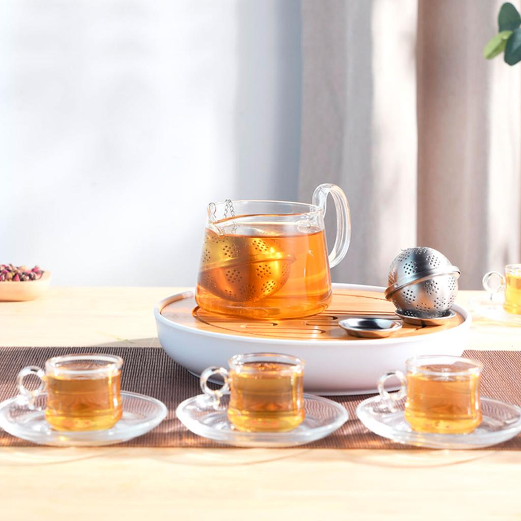 Spice Tea Ball Leaf Strainer Infuser Stainless Steel Diffuser for Kitchen AccessoriesM