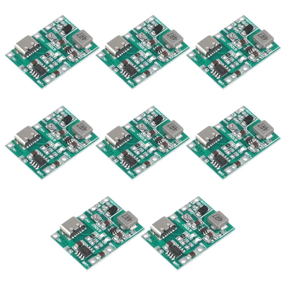 5-50pcs Type-C TP4056 5V 2A Li-ion 18650 Lithium Battery Charger Module DC-DC Charger Discharge Power Board Step Up Boost Module
