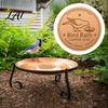 Water Sanitizer for Backyard Bird Baths Bath Copper Disc Purifier Pure 3 Point Anti Algae Plate Support 4 Inch Purification Disc Outdoor Garden
