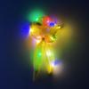 Bow Luminous Hair Bands Scrunchies Ribbon Light Up Rubber Band Headwear   Girls