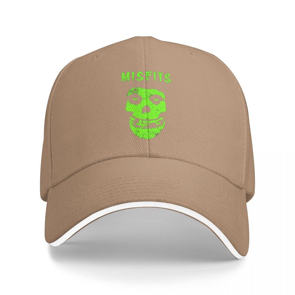 Unisex Baseball Hats Misfits Rock Band Skull Horror Outdoor Streetwear Summer Sports Baseball Caps Hip Hop Cap Casquette Hats