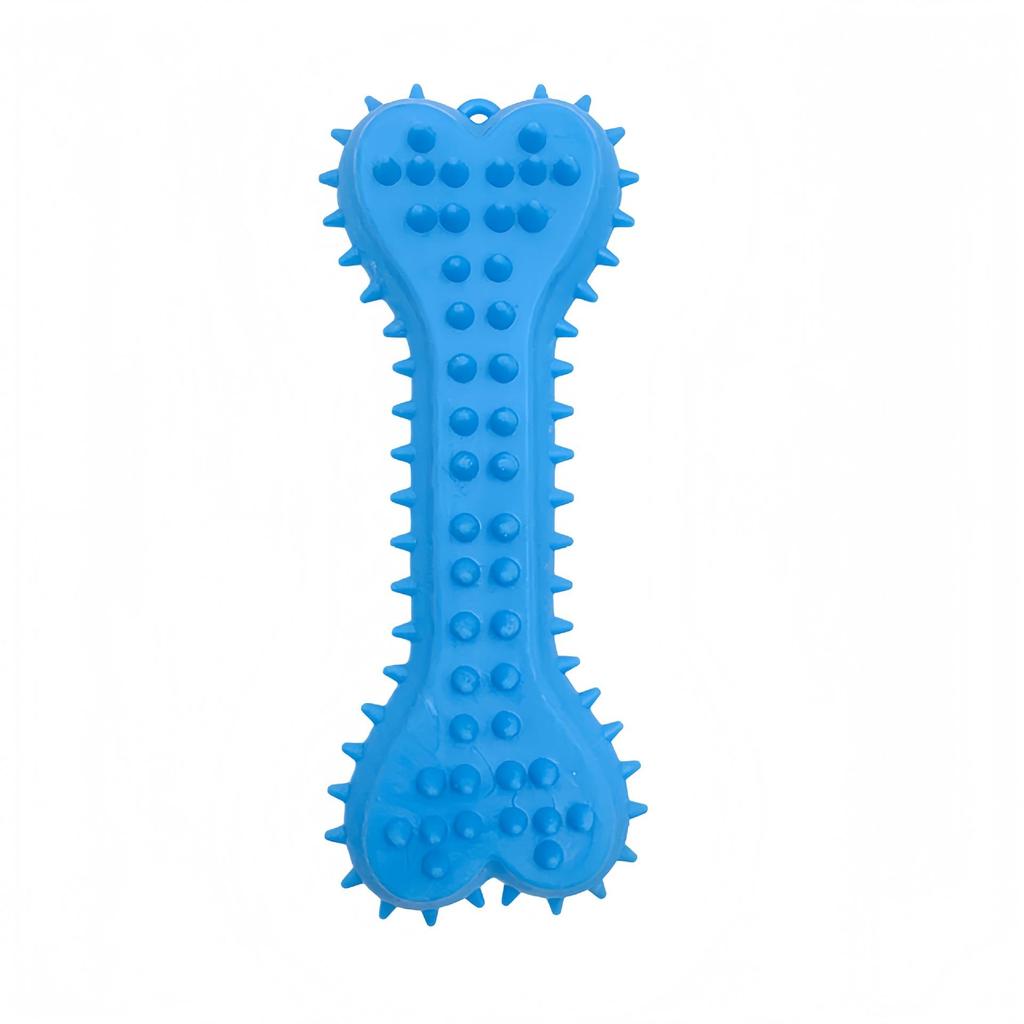 Eco-friendly Heart-shaped Chew Toy for Small Dogs - Durable TPR Teeth Cleaning Stick