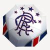 Rangers Football Club, Apertura e Chiusura Automatica Logo, Struttura a 8 Stecche Ombrello Portatile, Adatto per Uomini e Donne in Tutte le Stagioni Per