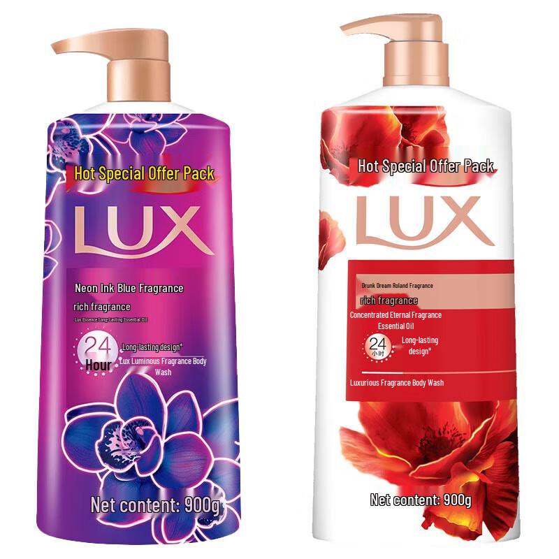LUX Exquisite Fragrance Shower Gel Duo Pack
