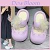 Stylish Floral Flat Sandals For Women Summer Non-slip Thick Sole Beach Shoes