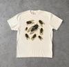T-shirt Grafica con Insetto Cicala Vintage, Camicia con Illustrazione Entomologica Retrò